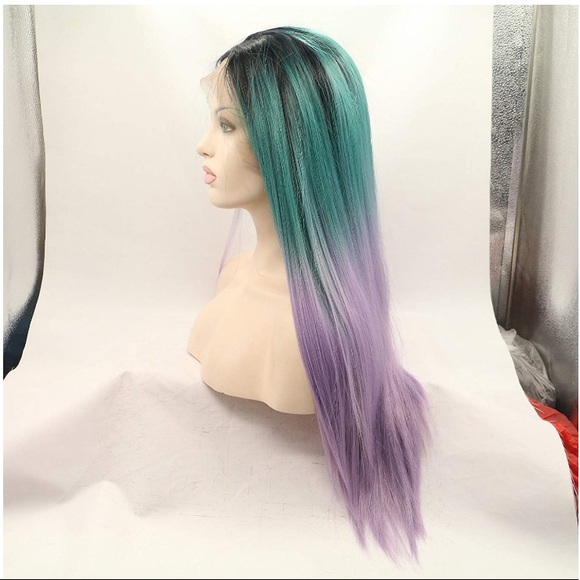 Unicorn collection 22” LARK Ombré pastel LaceFront main image 5